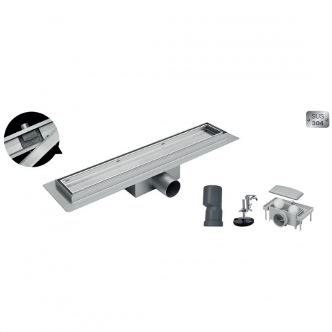 Sprchový žlab, FD30-70x550 | FD30-70×550